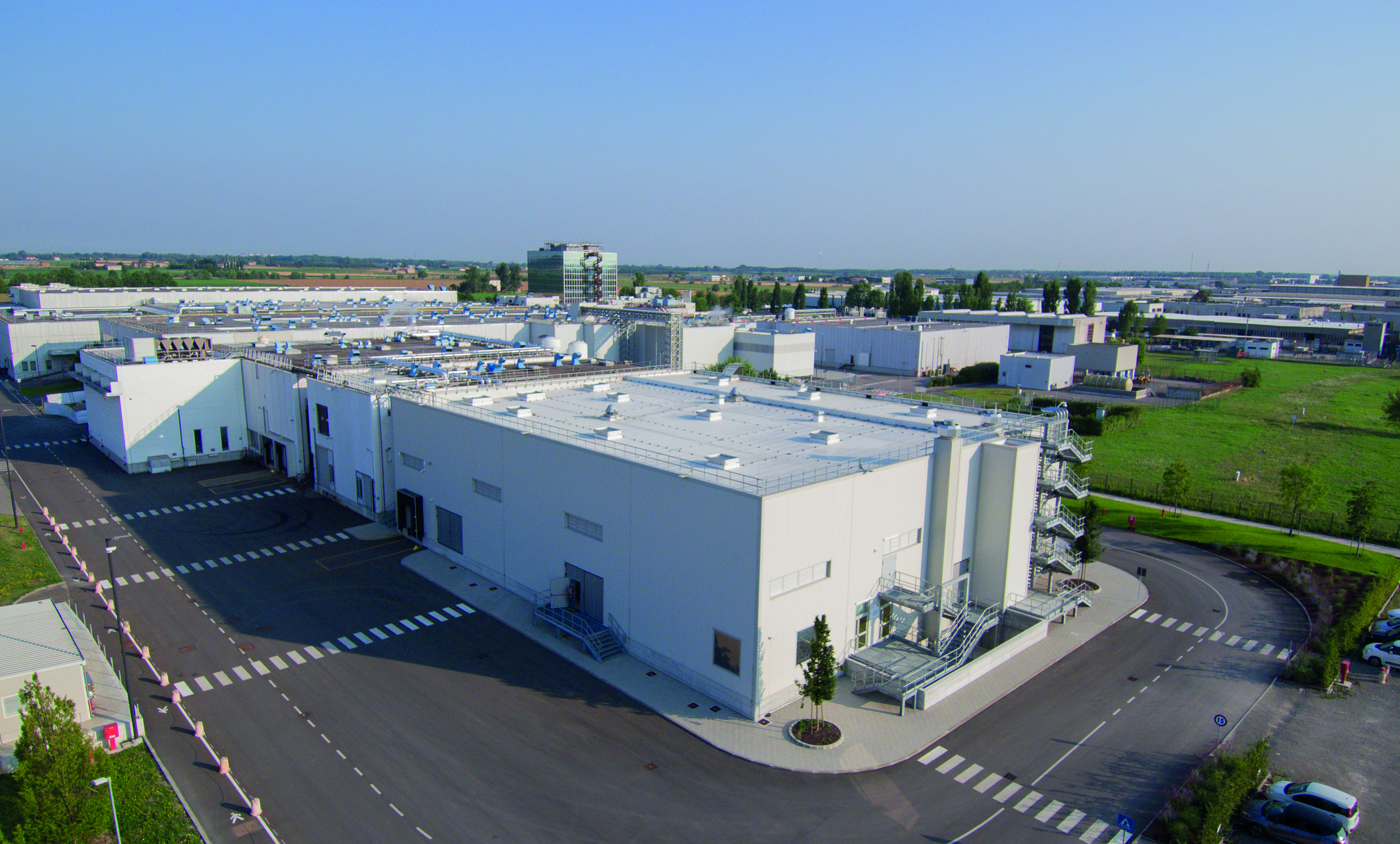 GSK pharmaceutical facility in Parma, Italy. Designed by Bryden Wood.