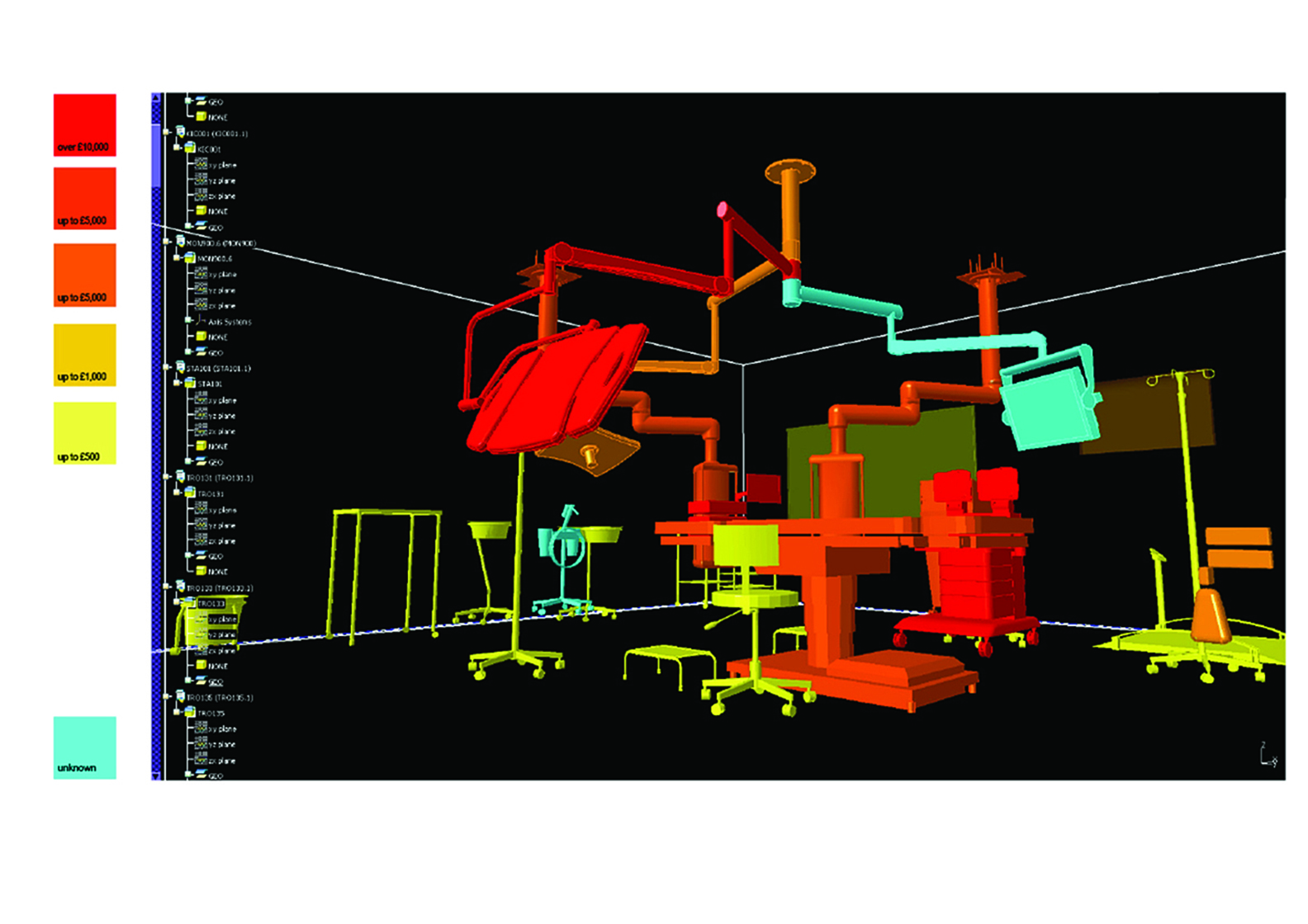 Architecture and Design Workflow, Circle Reading Hospital